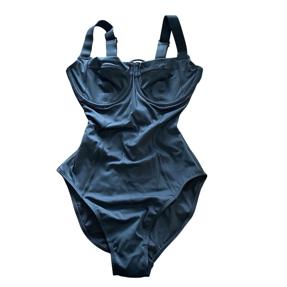 TA3 NWT Black Lifty One Piece Swimsuit Size XS Reg/Long‎ F/G Cups Busty